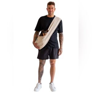Snuggit dog carrier sling hemp bamboo size M made in Canada